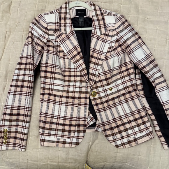 Smythe Patch Pocket Tuxedo Stripe Blazer - Picture 9 of 10